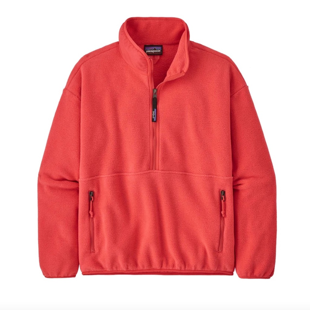 Patagonia Small Women's CORAL Retro Pile Fleece Marsupial Pullover
